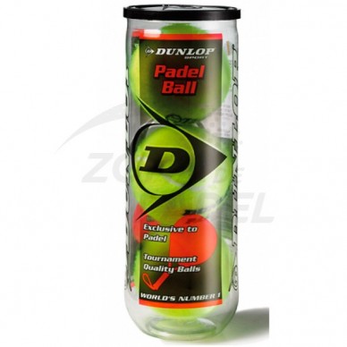 Balles Dunlop Padel 3 unités