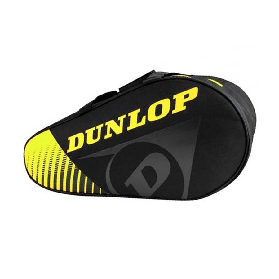 Paletero Dunlop Termo Play Negro y Amarillo 2020