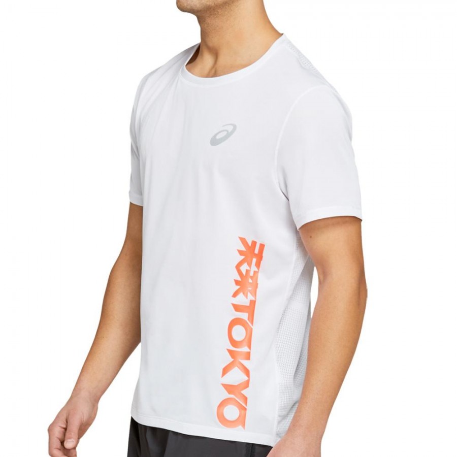 Camiseta Asics Future Tokyo Ventilate SS Top Brilliant White