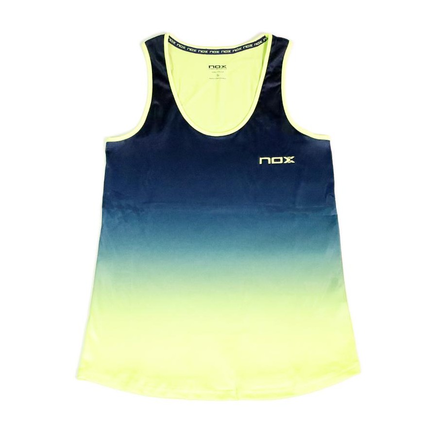 Camiseta tirantes Nox Pro Azul Lima