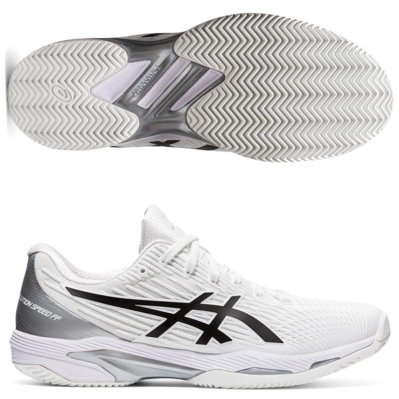 Zapatillas Asics Solution Speed FF 2 Clay White Black 2021