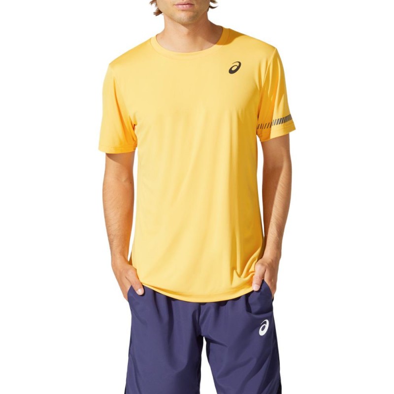 Camiseta Asics Court SS TEE Tiger Yellow Camiseta Asics Court SS TEE Tiger Yellow
