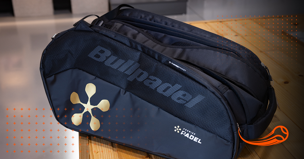Sac de padel Bullpadel BPP26002 Vertex Geo Premier noir 2026