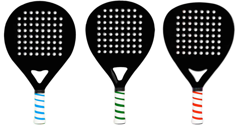 Formes de raquettes de padel