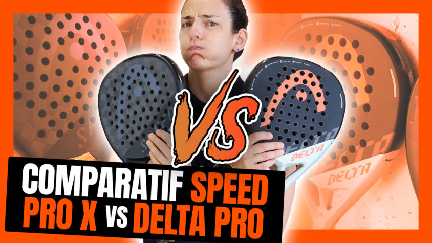 Comparaison Head Delta Pro 2023 VS Speed ​​Pro X 2023
