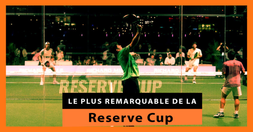 Le padel brille sous le regard des stars de la NBA lors de la Reserve Cup