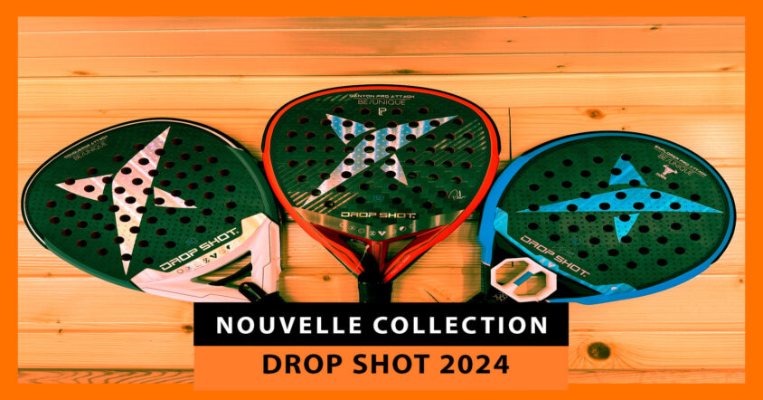 Nouvelles raquettes de padel Drop Shot 2024 : découvrez les modèles de Pablo Lima, Jon Sanz et Lucas Campagnolo