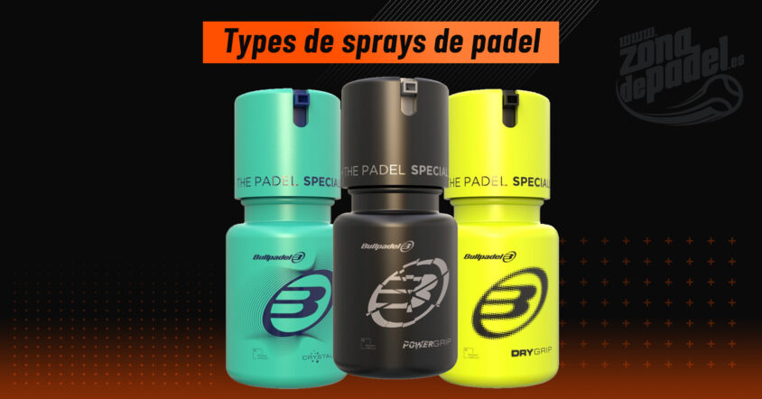 Types de sprays de padel pour améliorer l&rsquo;adhérence de la raquette : lequel choisir selon votre transpiration ?