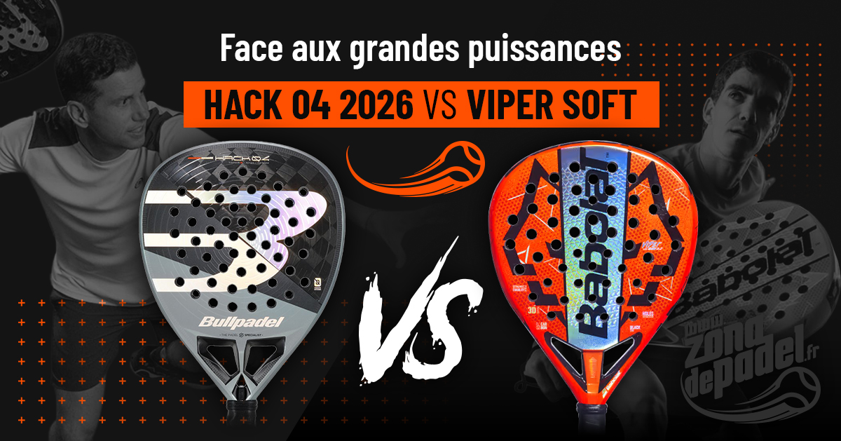Bullpadel Hack 04 2026 vs Babolat Viper JL 2026