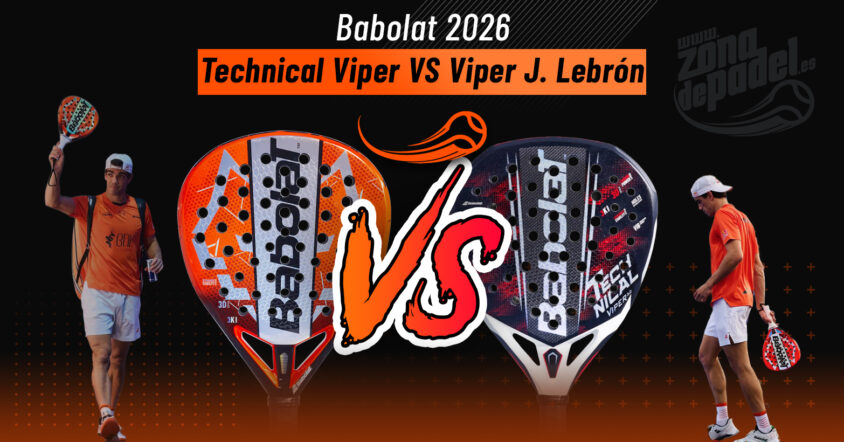 Comparatif définitif : Babolat Technical Viper 2026 vs Viper Juan Lebrón 3.0, quelle raquette padel vaut le coup ?