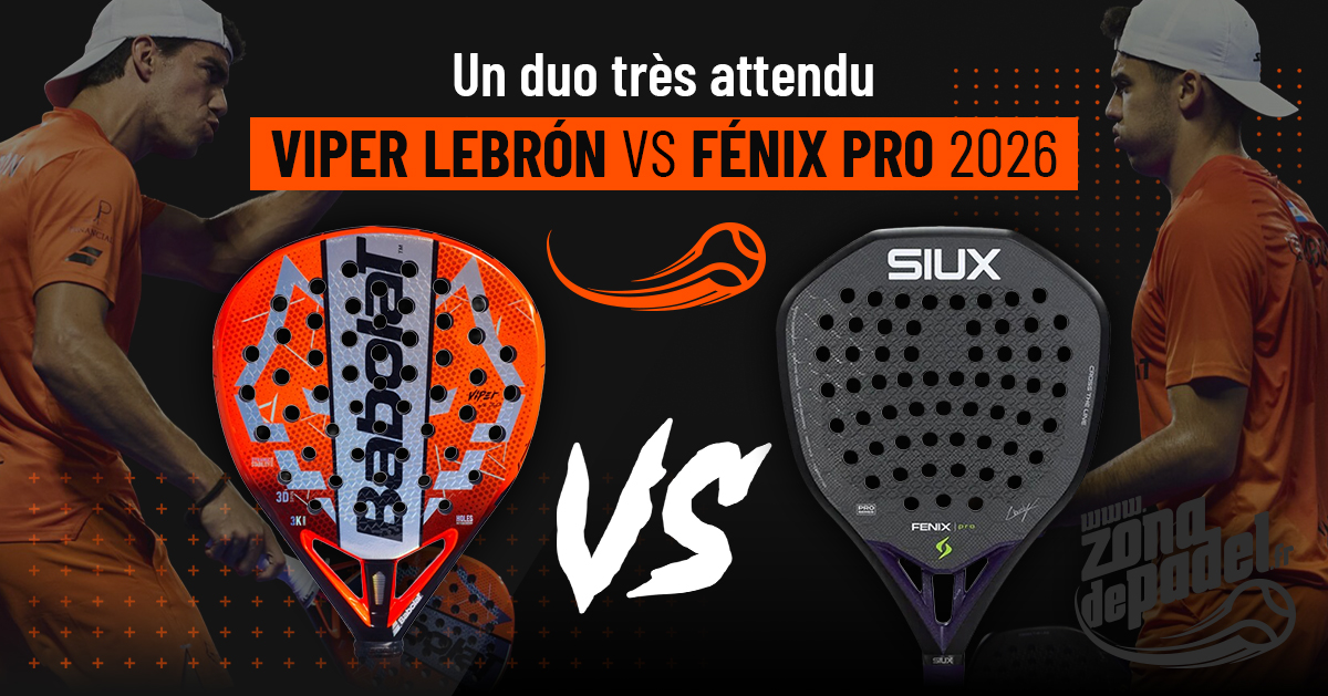 Babolat Viper JL 2026 VS Siux Fenix PRO 2026