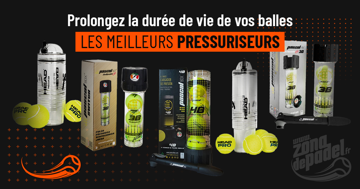 presuriseurs padel